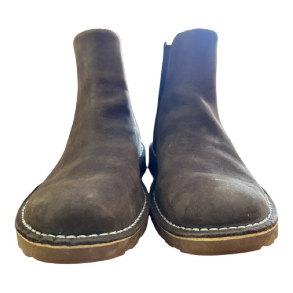 L.L. BEAN Stonington‎ Chelsea Boots Leather Brown Cocoa 11W Wide - Picture 6 of 9
